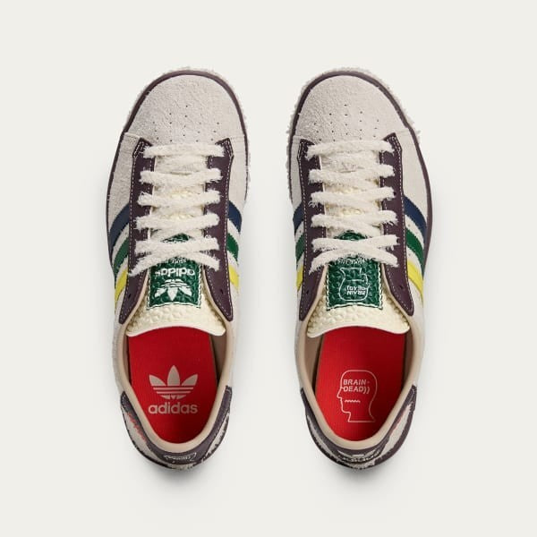 Adidas Forest Hills Brain Dead Cream White Pantone Night Red JR7943