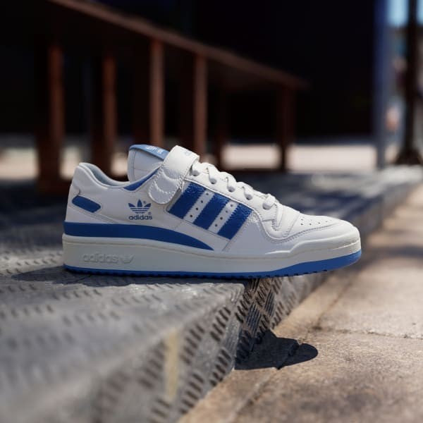 Adidas Forum 84 Low Cloud White Trace Royal Cream White JI4658