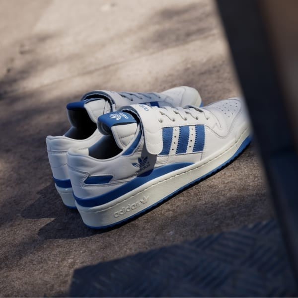 Adidas Forum 84 Low Cloud White Trace Royal Cream White JI4658