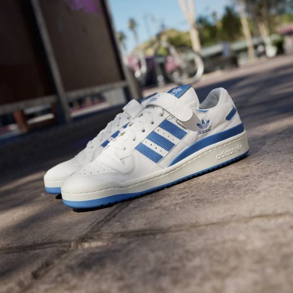 Adidas Forum 84 Low Cloud White Trace Royal Cream White JI4658