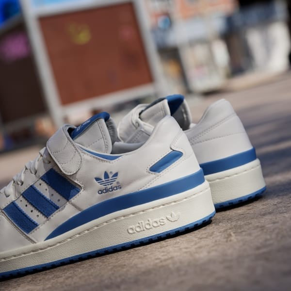 Adidas Forum 84 Low Cloud White Trace Royal Cream White JI4658