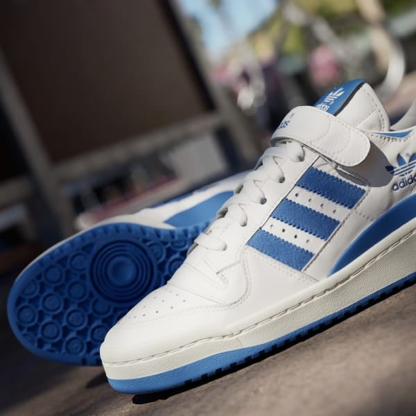 Adidas Forum 84 Low Cloud White Trace Royal Cream White JI4658