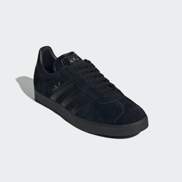 Adidas Gazelle 25th Anniversary All Black Alll Black Silver Metallic JI2161