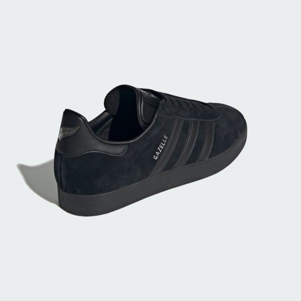 Adidas Gazelle 25th Anniversary All Black Alll Black Silver Metallic JI2161
