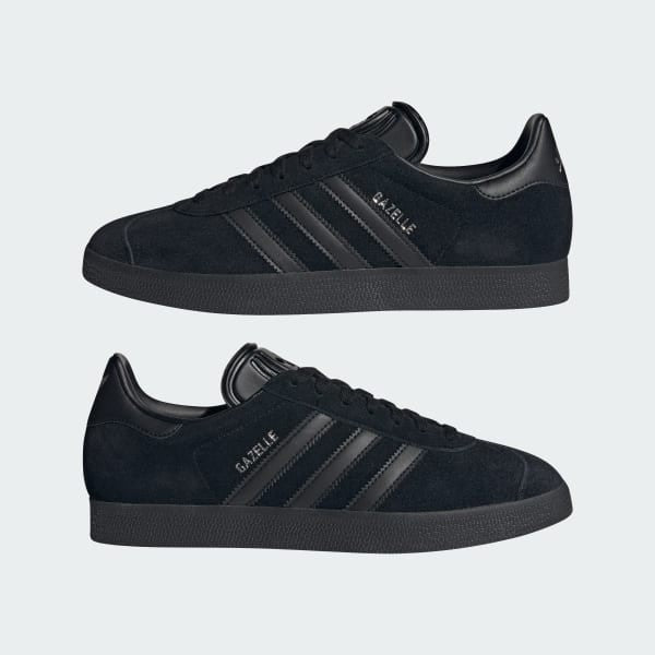 Adidas Gazelle 25th Anniversary All Black Alll Black Silver Metallic JI2161