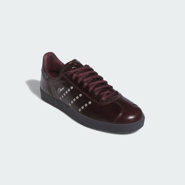 Adidas Gazelle ADV x Dime Maroon Silver Metallic Core Black IG2046