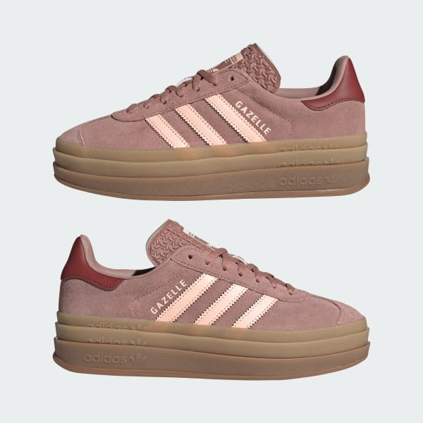 Adidas Gazelle Bold Warm Clay Clear Orange Preloved Ruby JH9666