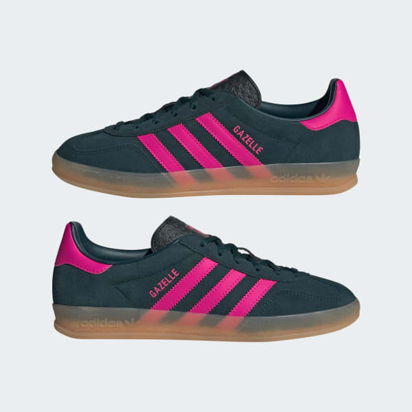 Adidas Gazelle Indoor Aurora Ivy Shock Pink Gum JS1416