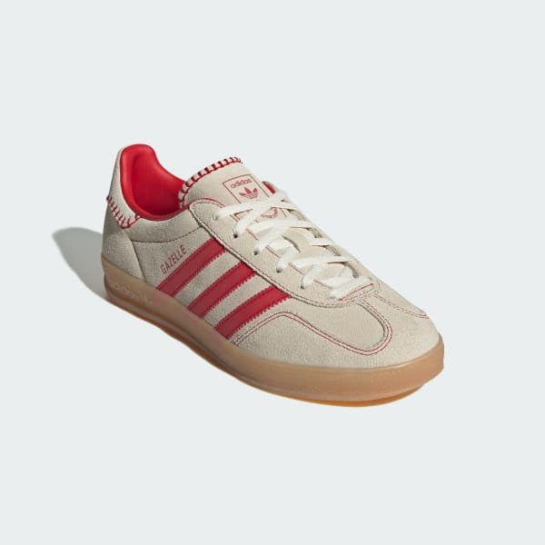 Adidas Gazelle Indoor Better Scarlet Cream White JS1402