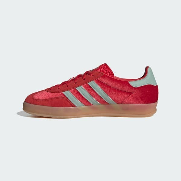 Adidas Gazelle Indoor Better Scarlet Hazy Green Gum IG6786