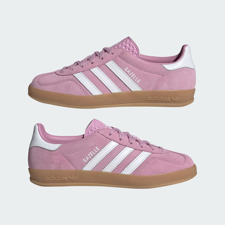 Adidas Gazelle Indoor Bliss Lilac Cloud White Gum JS1395