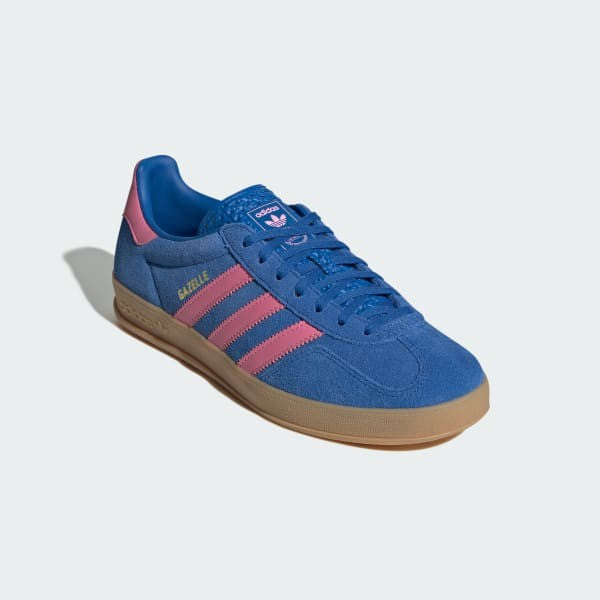 Adidas Gazelle Indoor Blue Bliss Pink Gum JS4144