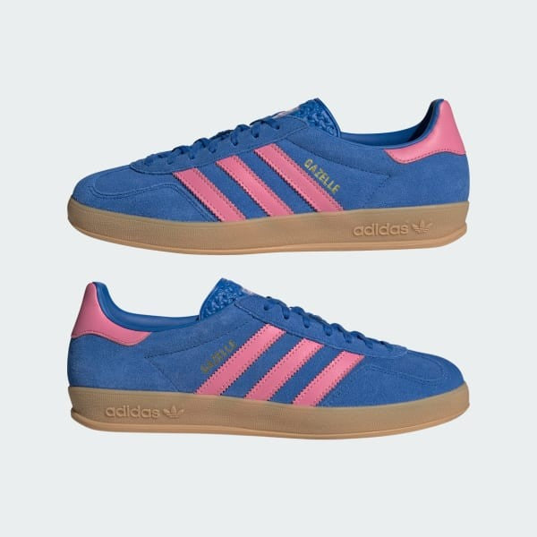 Adidas Gazelle Indoor Blue Bliss Pink Gum JS4144