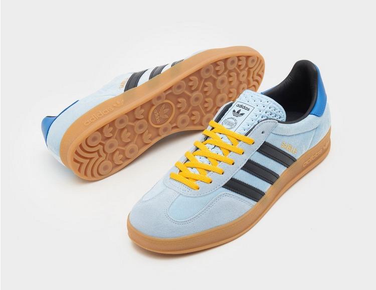 Adidas Gazelle Indoor Blue Core Black Yellow Gum JS3202