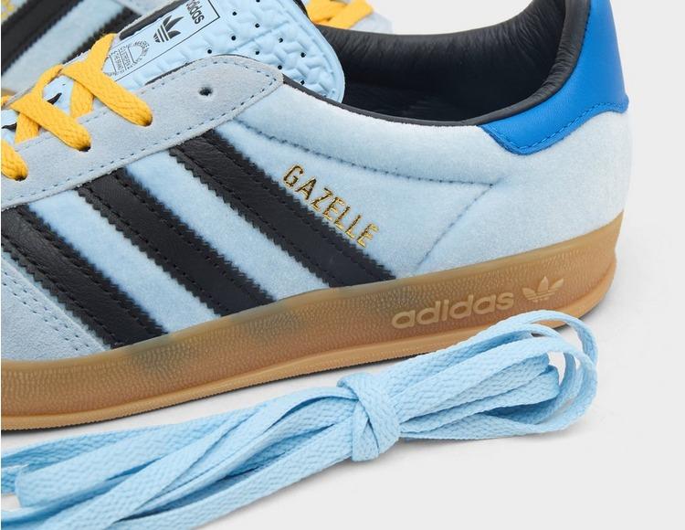 Adidas Gazelle Indoor Blue Core Black Yellow Gum JS3202