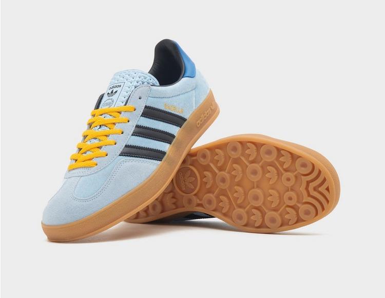 Adidas Gazelle Indoor Blue Core Black Yellow Gum JS3202