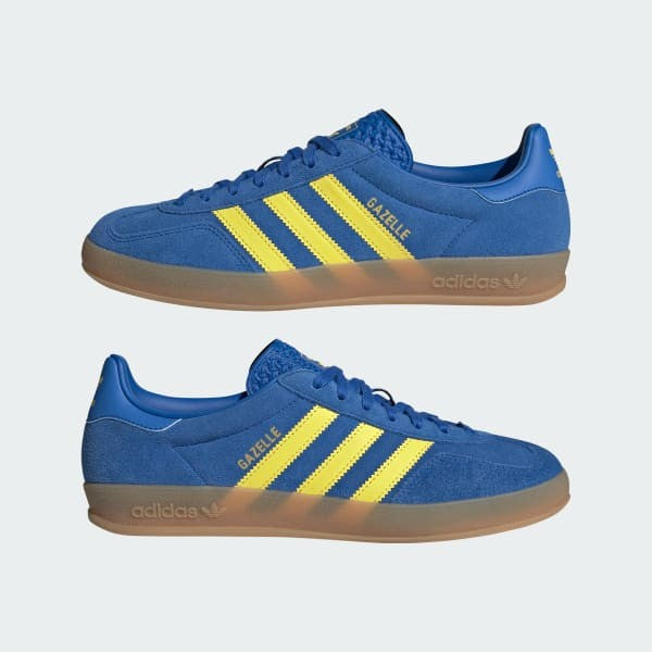 Adidas Gazelle Indoor Blue Pure Sulur Gum JQ2691