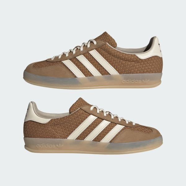 Adidas Gazelle Indoor Brown Desert Wonder White Magic Beige JR8851