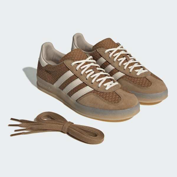Adidas Gazelle Indoor Brown Desert Wonder White Magic Beige JR8851