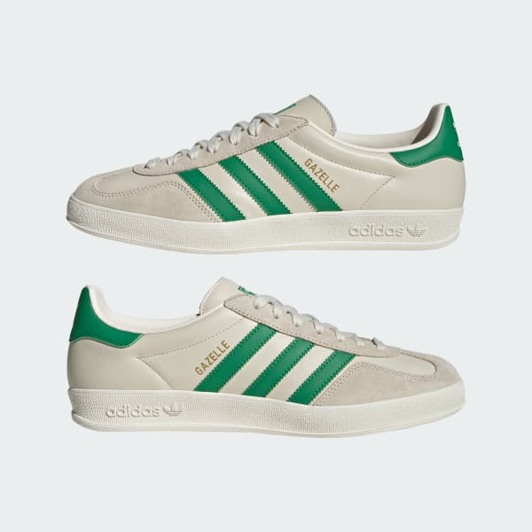 Adidas Gazelle Indoor Chalk White Green Wonder White JH5409