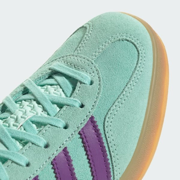 Adidas Gazelle Indoor Clear Mint Active Purple Ice Lavender JQ0192