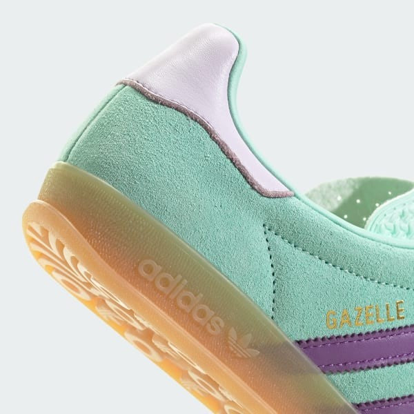 Adidas Gazelle Indoor Clear Mint Active Purple Ice Lavender JQ0192