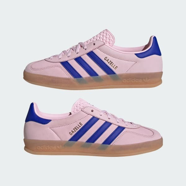 Adidas Gazelle Indoor Clear Pink Lucid Blue Gum JI1371