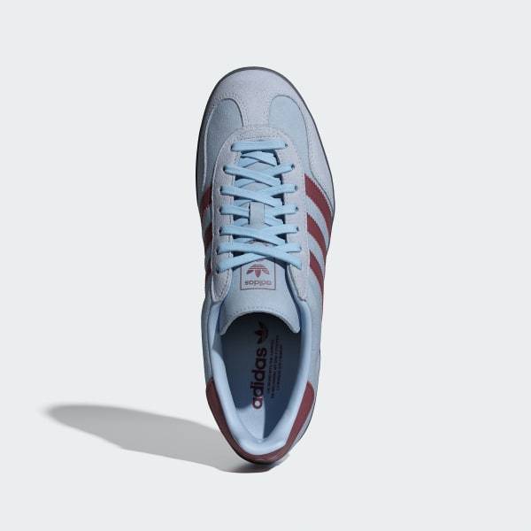 Adidas Gazelle Indoor Clear Sky Noble Maroon Crystal Sky CW Manchester IH9639
