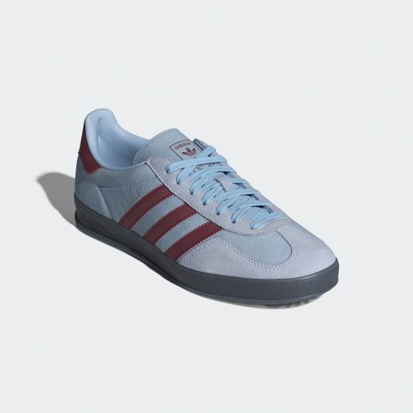 Adidas Gazelle Indoor Clear Sky Noble Maroon Crystal Sky CW Manchester IH9639