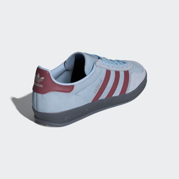 Adidas Gazelle Indoor Clear Sky Noble Maroon Crystal Sky CW Manchester IH9639