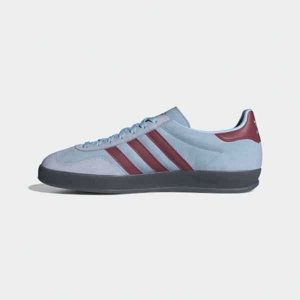 Adidas Gazelle Indoor Clear Sky Noble Maroon Crystal Sky CW Manchester IH9639