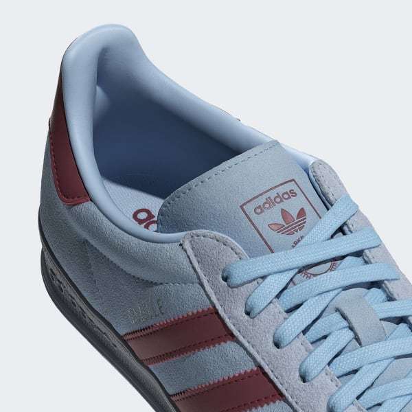 Adidas Gazelle Indoor Clear Sky Noble Maroon Crystal Sky CW Manchester IH9639