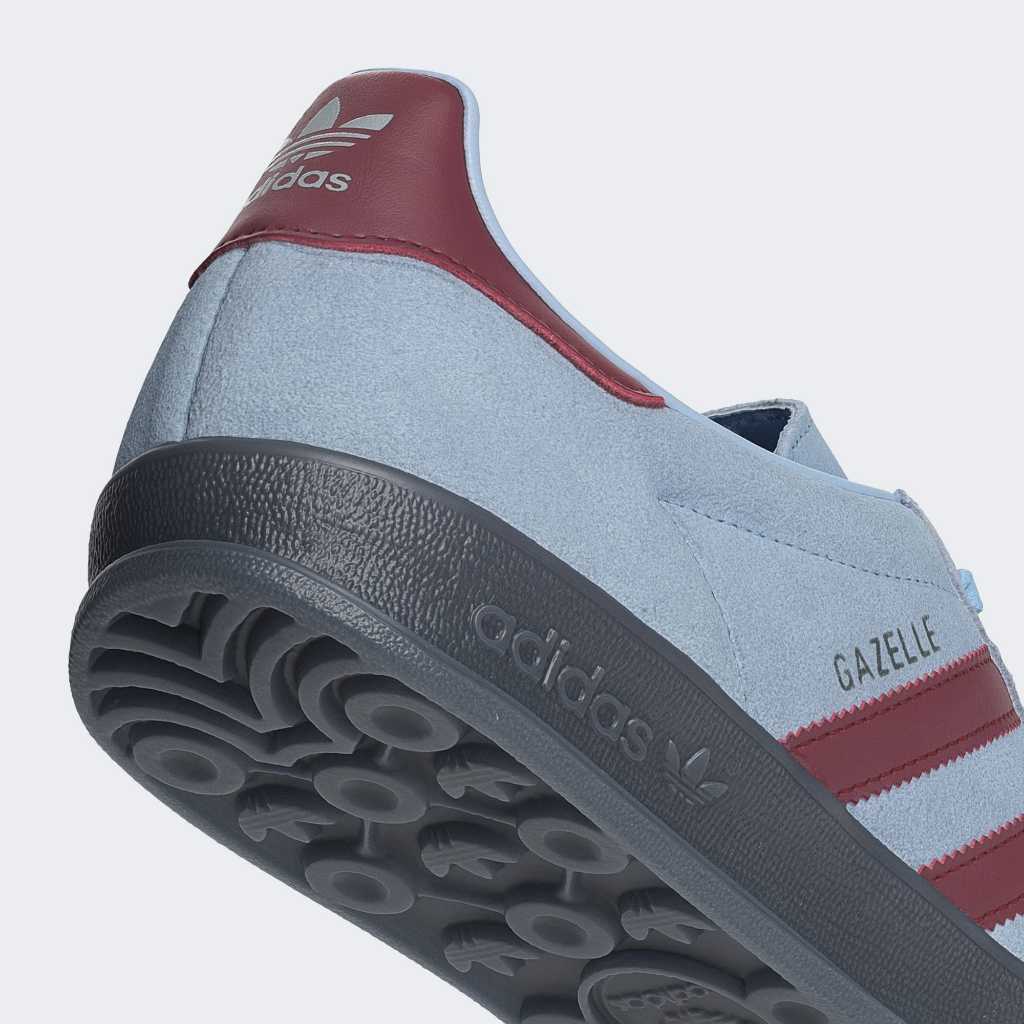Adidas Gazelle Indoor Clear Sky Noble Maroon Crystal Sky CW Manchester IH9639