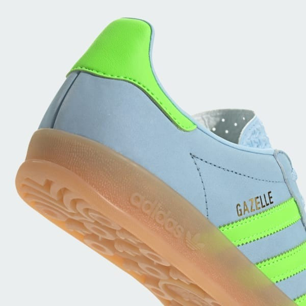 Adidas Gazelle Indoor Clear Sky Solar Green Gum JI1372