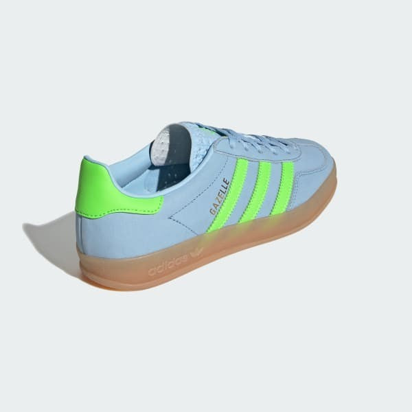 Adidas Gazelle Indoor Clear Sky Solar Green Gum JI1372