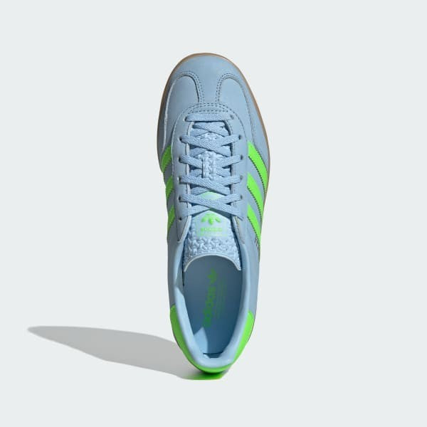 Adidas Gazelle Indoor Clear Sky Solar Green Gum JI1372