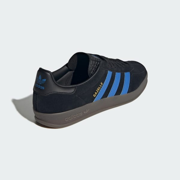 Adidas Gazelle Indoor Core Black Blue Gum JQ2692