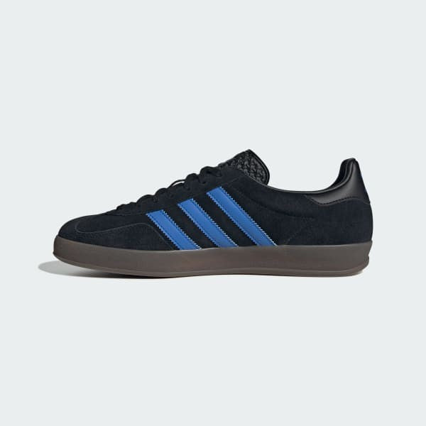 Adidas Gazelle Indoor Core Black Blue Gum JQ2692