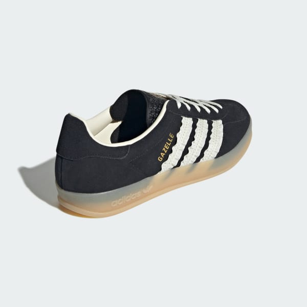 Adidas Gazelle Indoor Core Black Cream White Gum JS1412