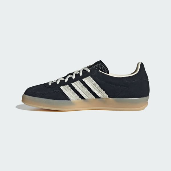 Adidas Gazelle Indoor Core Black Cream White Gum JS1412