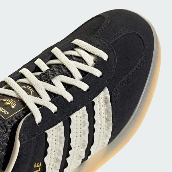 Adidas Gazelle Indoor Core Black Cream White Gum JS1412