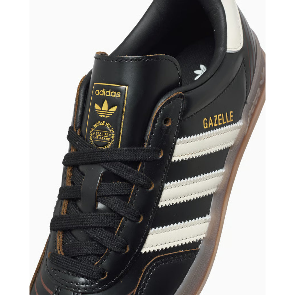 Adidas Gazelle Indoor Core Black Crew White Gum IH9679