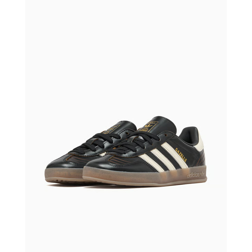 Adidas Gazelle Indoor Core Black Crew White Gum IH9679