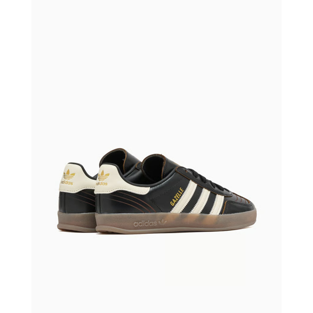 Adidas Gazelle Indoor Core Black Crew White Gum IH9679