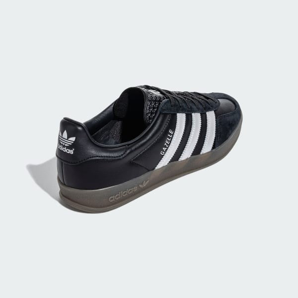 Adidas Gazelle Indoor Core Black Matte Silver Gum JH8837