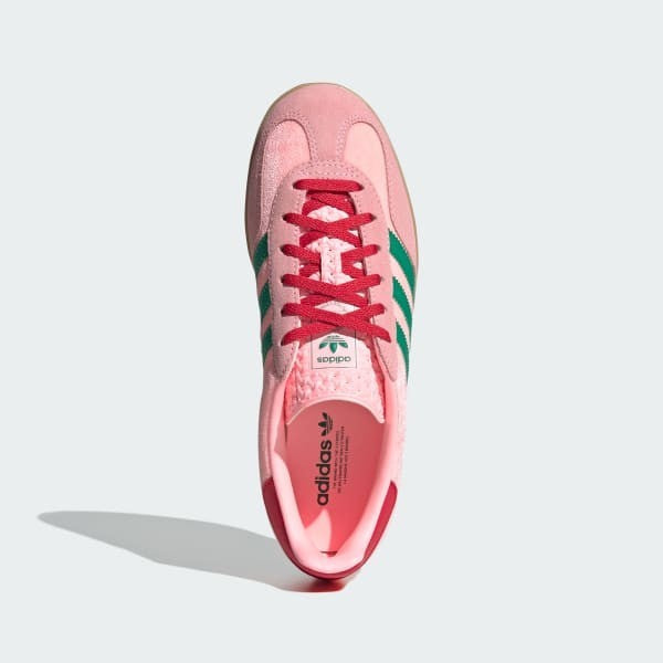 Adidas Gazelle Indoor Court Green Glow Pink Gum JI2713