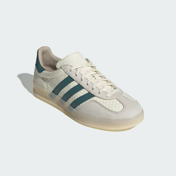Adidas Gazelle Indoor Cream White Preloved Teal Wonder White JR3837