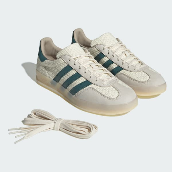 Adidas Gazelle Indoor Cream White Preloved Teal Wonder White JR3837