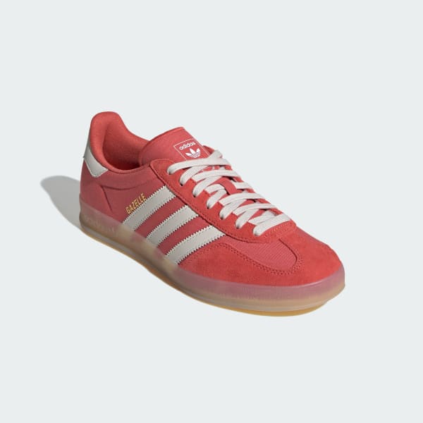 Adidas Gazelle Indoor Crew Red Alumina Magic Beige JQ8389
