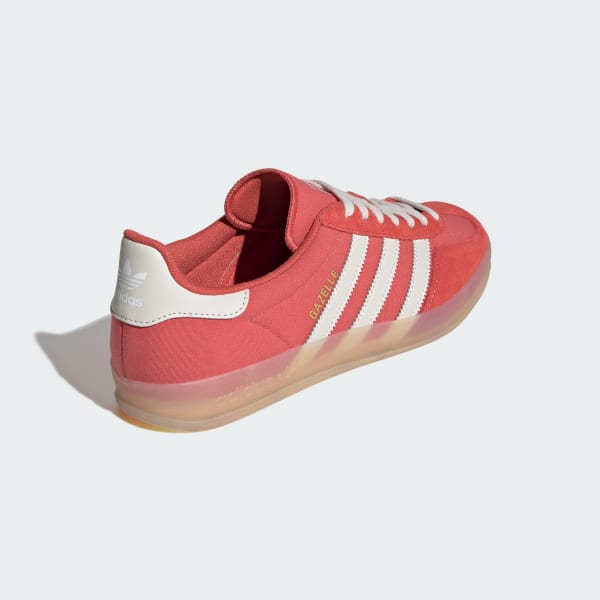 Adidas Gazelle Indoor Crew Red Alumina Magic Beige JQ8389